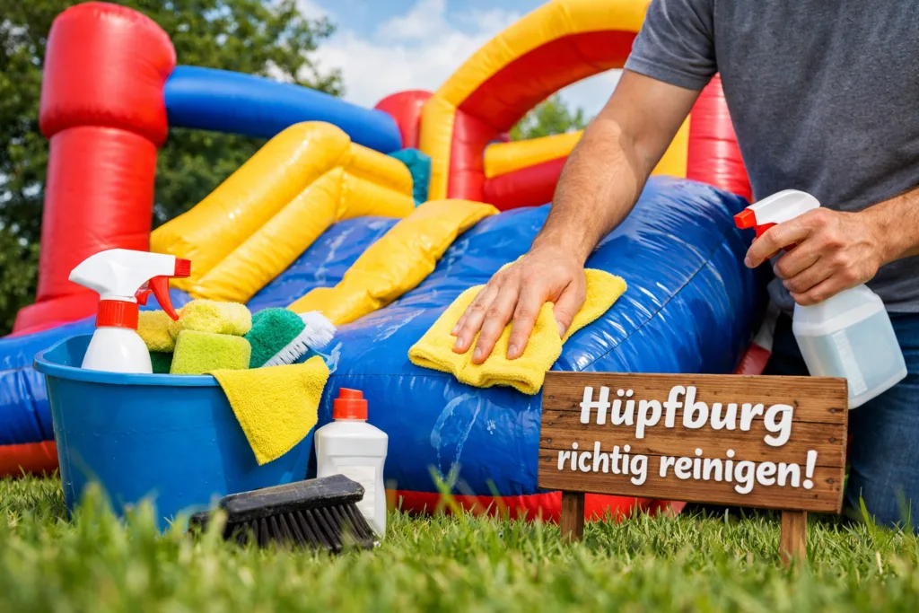 hüpfburgen reinigen Berlin